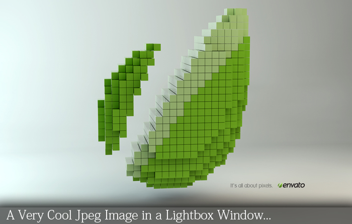 Slide 3 In a LightBox Window